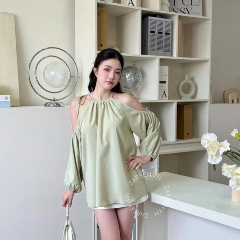 ÁO YẾM KHOÉT VAI ZAREEN VOA143