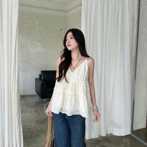 ÁO BABYDOLL 2 DÂY ZAREEN VOA151