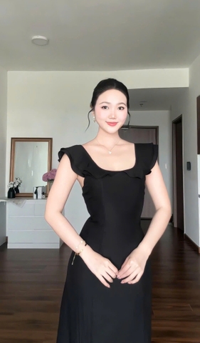 ĐẦM TƠ CỔ BÈO ZAREEN DAX123