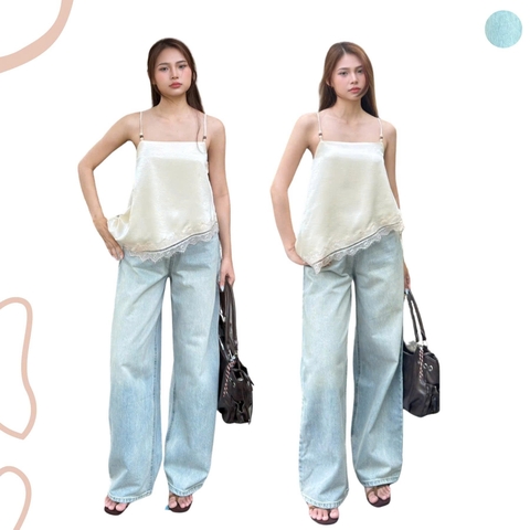 QUẦN JEANS ỐNG RỘNG LƯNG THẤP ZAREEN JEA151