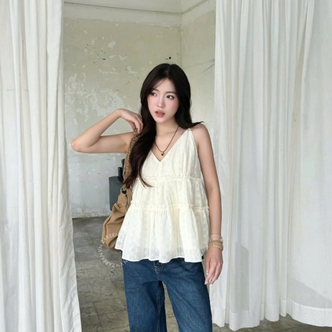 ÁO BABYDOLL 2 DÂY ZAREEN VOA151