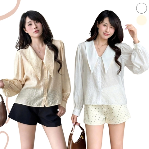 ÁO SƠ MI CỔ NHỌN ZAREEN SOM85