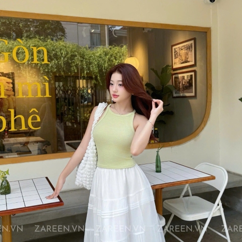 ÁO THUN CỔ YẾM BASIC ZAREEN THU168