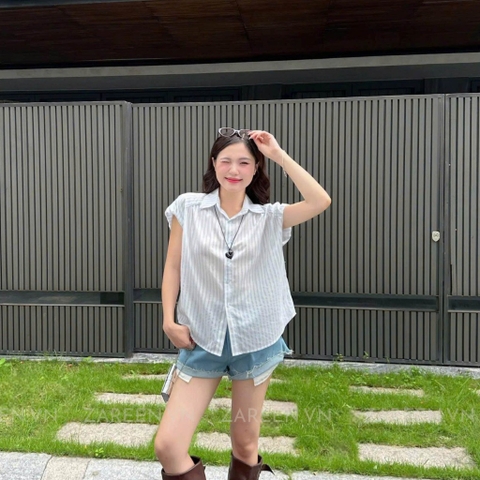 ÁO SƠ MI SỌC BASIC ZAREEN SOM76