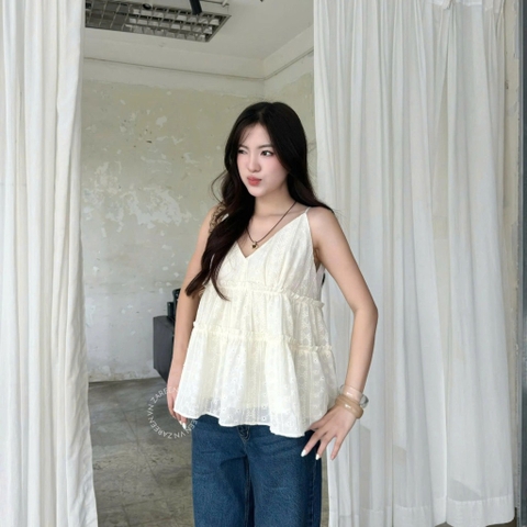 ÁO BABYDOLL 2 DÂY ZAREEN VOA151