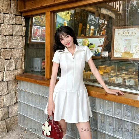 ĐẦM THUN POLO XẾP LY ZAREEN DAX93