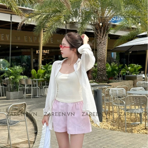 QUẦN SHORT CARO LƯNG THUN ZAREEN SHO50