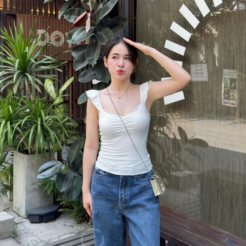 ÁO THUN NHÚN NGỰC ZAREEN THU177