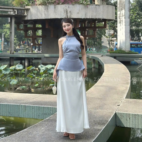 CHÂN VÁY LỤA DÁNG DÀI ZAREEN VAD18