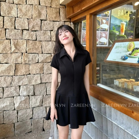 ĐẦM THUN POLO XẾP LY ZAREEN DAX93