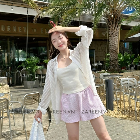 ÁO 2 DÂY CỔ TRÒN BASIC ZAREEN OAL05