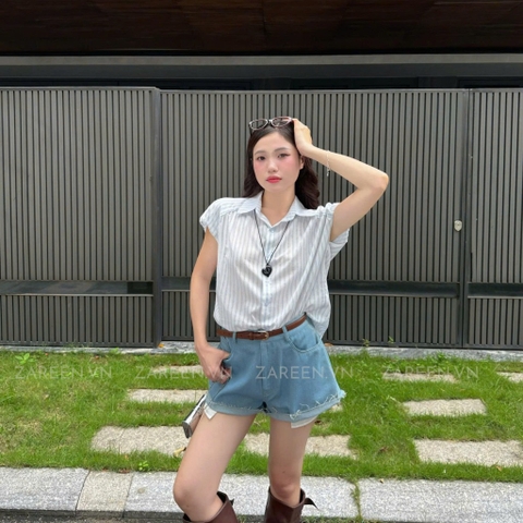 ÁO SƠ MI SỌC BASIC ZAREEN SOM76