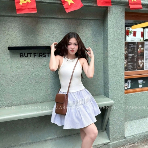 ÁO THUN CỔ YẾM BASIC ZAREEN THU168