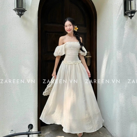 ĐẦM THUN CHỈ TAY PHỒNG ZAREEN DAX85