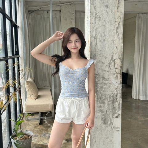 QUẦN SHORT LƯNG THUN RÚT DÂY ZAREEN SHO52