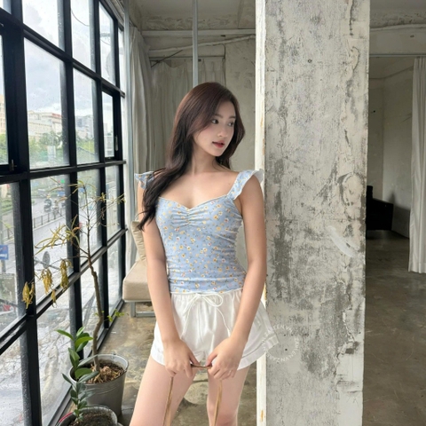 ÁO THUN NHÚN NGỰC ZAREEN THU177