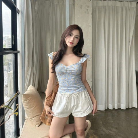 QUẦN SHORT LƯNG THUN RÚT DÂY ZAREEN SHO52