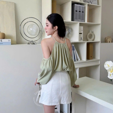 ÁO YẾM KHOÉT VAI ZAREEN VOA143