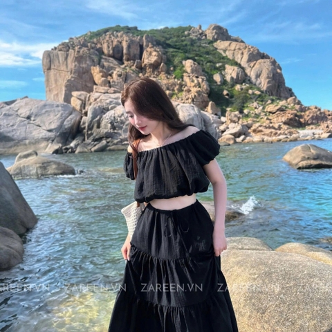 ÁO BÍ CROPTOP ZAREEN VOA139