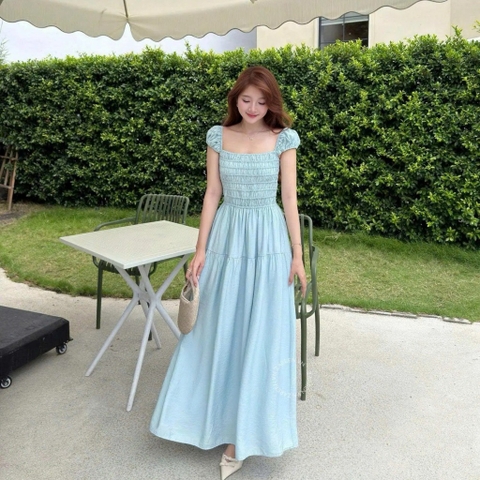 ĐẦM MAXI THUN CHỈ DÁNG DÀI ZAREEN DAX122