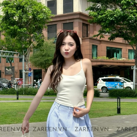 ÁO 2 DÂY CỔ TRÒN BASIC ZAREEN OAL05