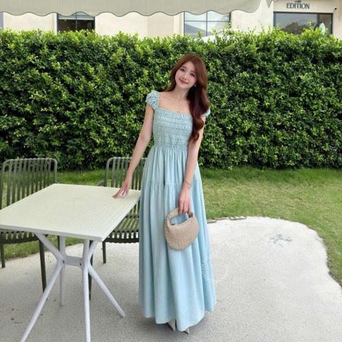 ĐẦM MAXI THUN CHỈ DÁNG DÀI ZAREEN DAX122
