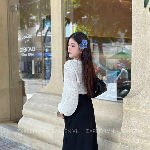 ÁO CARDIGAN CROPTOP BASIC ZAREEN CAR08