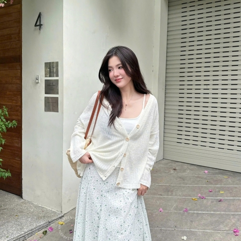 ÁO CARDIGAN FORM DÀI BASIC ZAREEN CAR07