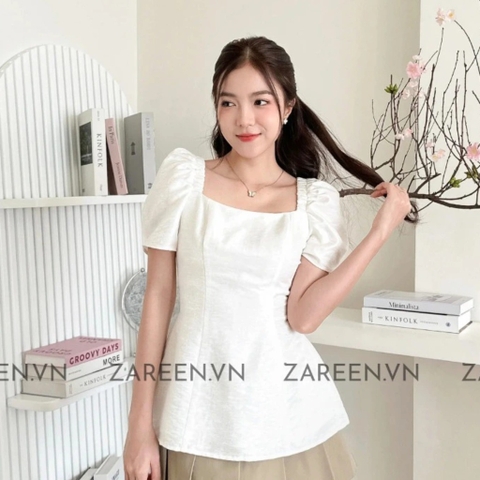 ÁO PEPLUM TAY PHỒNG ZAREEN VOA127