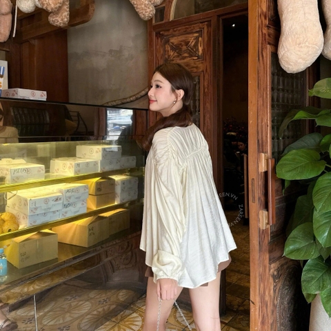 ÁO SƠ MI TAY PHỒNG ZAREEN SOM80