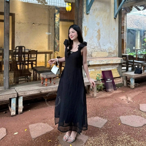 ĐẦM DÀI XẺ TÀ TAY NHÚN ZAREEN DAX115