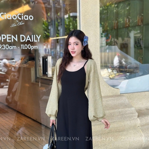 ÁO CARDIGAN CROPTOP BASIC ZAREEN CAR08