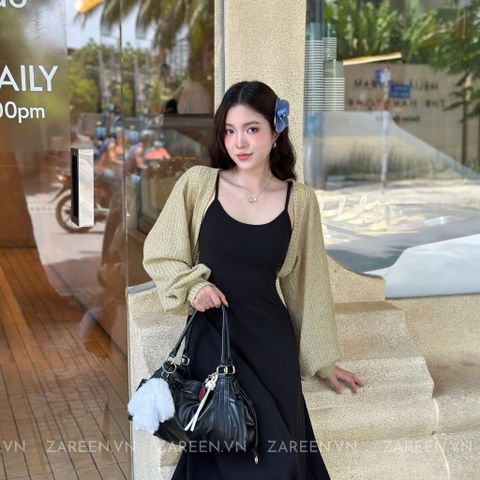 ÁO CARDIGAN CROPTOP BASIC ZAREEN CAR08