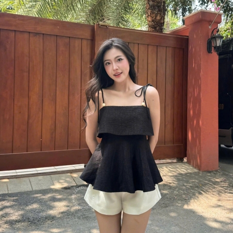 ÁO 2 DÂY PHỐI REN ZAREEN VOA146