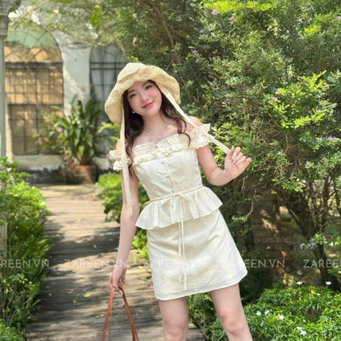 CHÂN VÁY THÊU DÁNG A ZAREEN VAA52