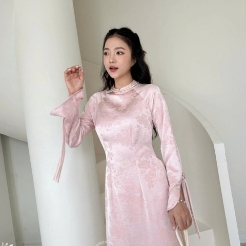 ÁO DÀI VÂN ANH LỤA ÔM ZAREEN ADI11