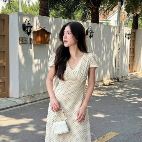 ĐẦM HOA PHỐI REN ZAREEN DAX120