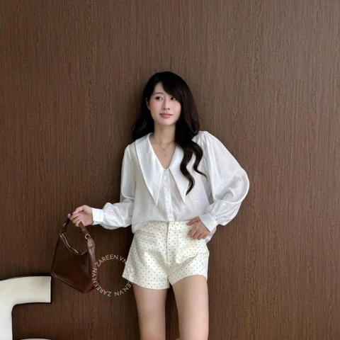 ÁO SƠ MI CỔ NHỌN ZAREEN SOM85
