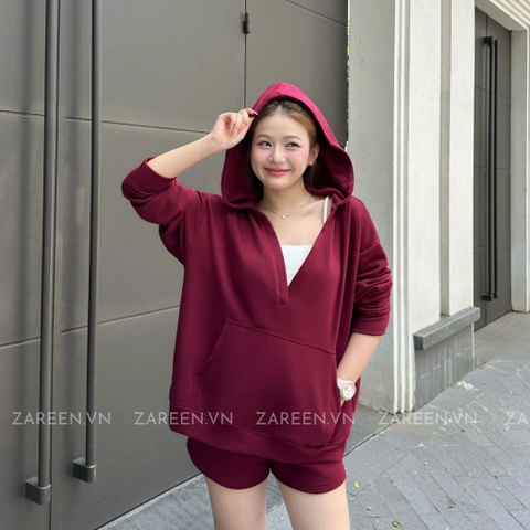 SET ÁO HOODIE VÀ QUẦN SHORT ZAREEN SET03