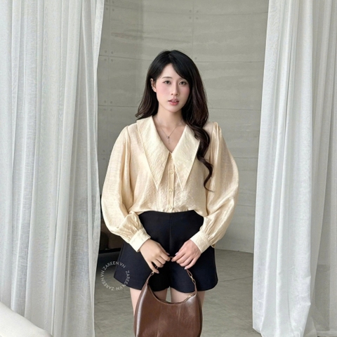 ÁO SƠ MI CỔ NHỌN ZAREEN SOM85