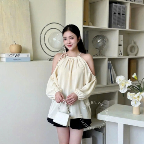 ÁO YẾM KHOÉT VAI ZAREEN VOA143