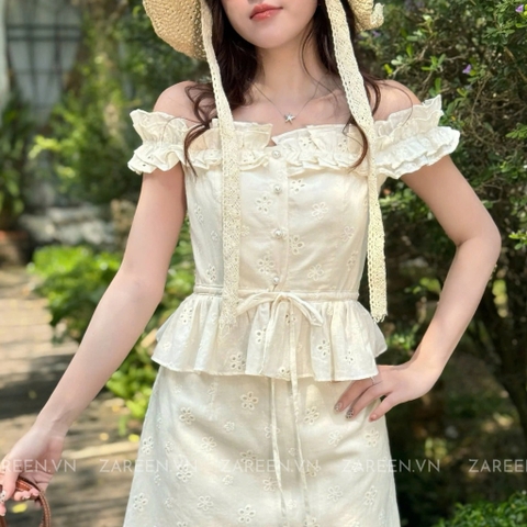 ÁO TRỄ VAI 2 TẦNG ZAREEN VOA137