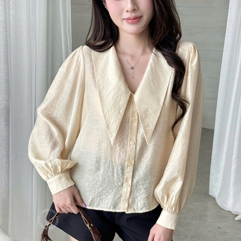 ÁO SƠ MI CỔ NHỌN ZAREEN SOM85