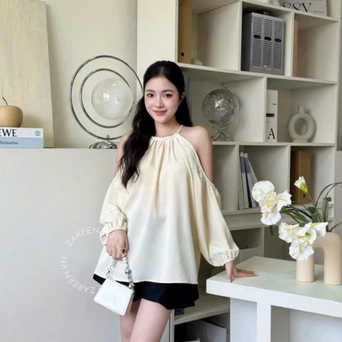 ÁO YẾM KHOÉT VAI ZAREEN VOA143