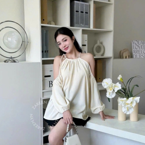 ÁO YẾM KHOÉT VAI ZAREEN VOA143