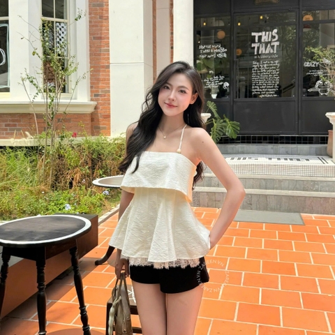 ÁO 2 DÂY PHỐI REN ZAREEN VOA146