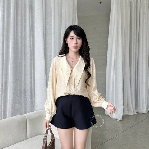 ÁO SƠ MI CỔ NHỌN ZAREEN SOM85