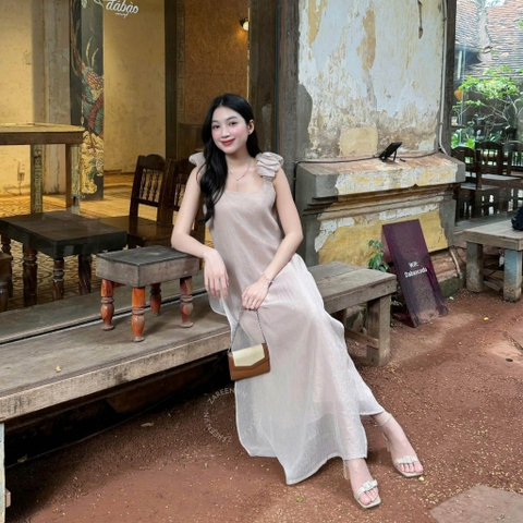 ĐẦM DÀI XẺ TÀ TAY NHÚN ZAREEN DAX115