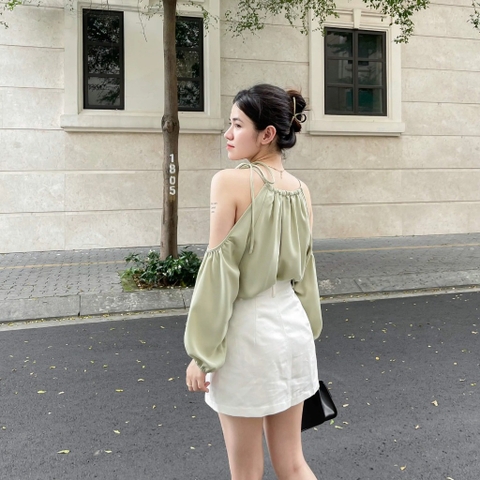 ÁO YẾM KHOÉT VAI ZAREEN VOA143