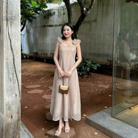 ĐẦM DÀI XẺ TÀ TAY NHÚN ZAREEN DAX115